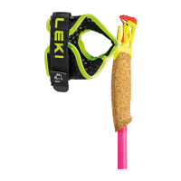 LEKI - ULTRATRAIL FX.ONE SUPERLITE - Neon Pink-White-Neon Yellow